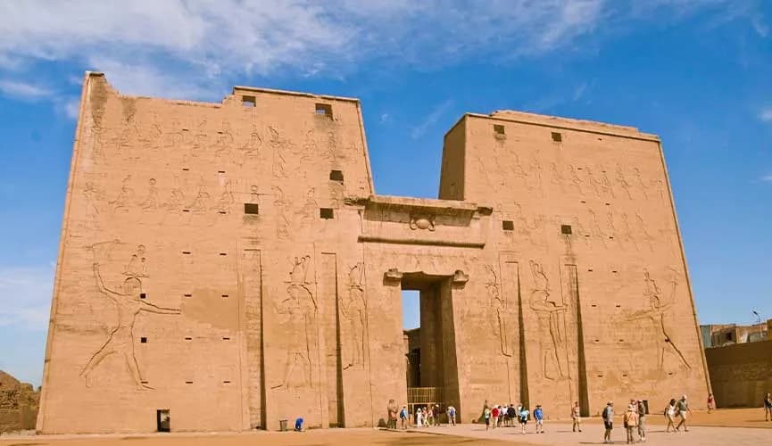 Edfu Temple in Egypt