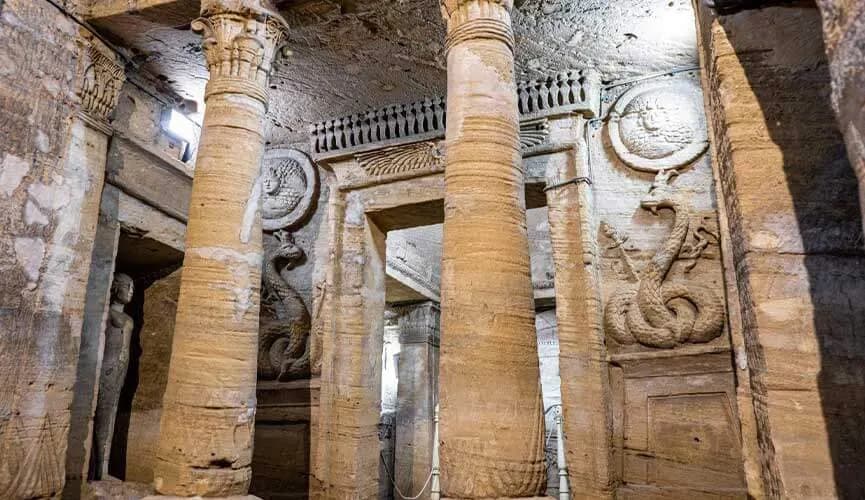 The Catacombs of Kom El Shoqafa Egypt: All You Need To Know
