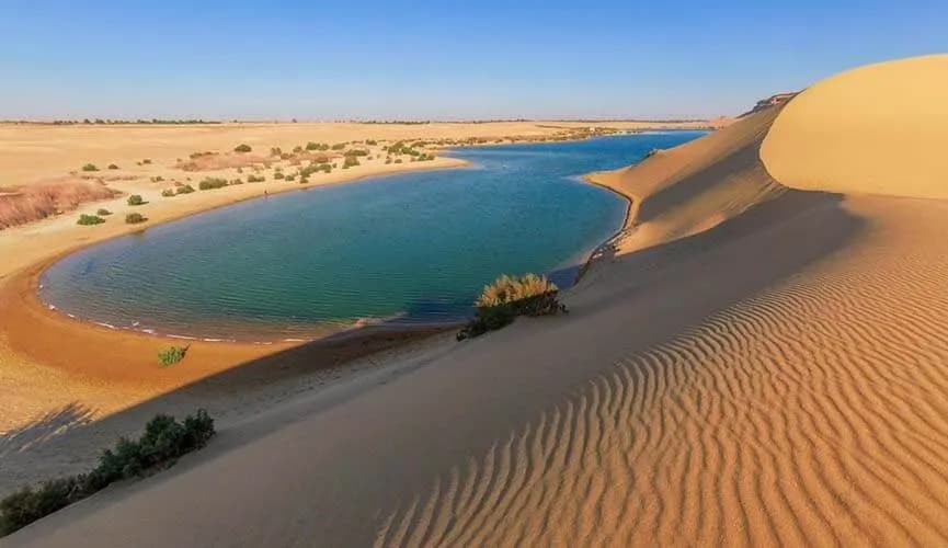 El Fayoum Oasis in Egypt