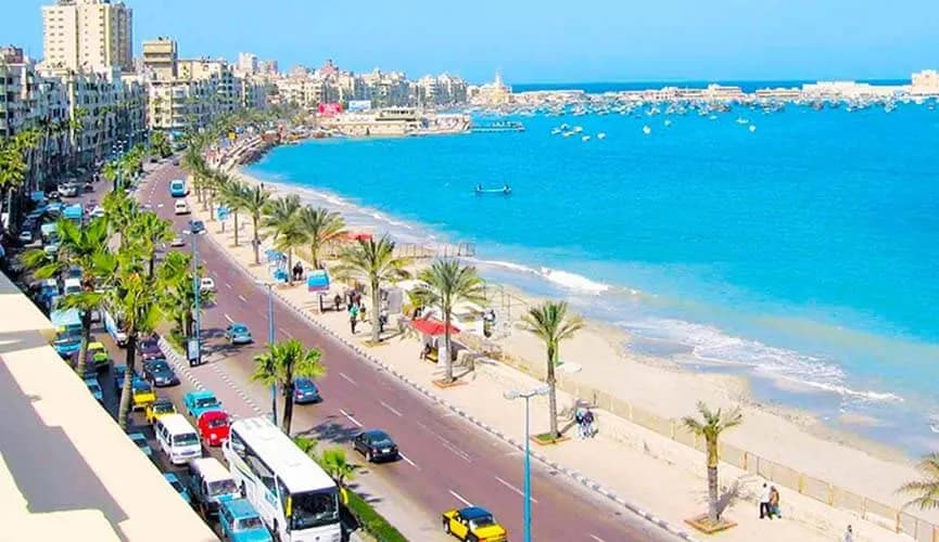 City of Alexandria in Egypt: Bride of the Mediterranean Sea