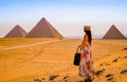 Day Tour of Giza Pyramids & Egyptian Museum From Alexandria Port thumbnail 2