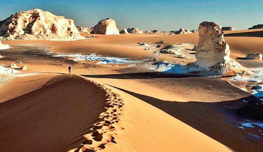 Western Desert in Egypt