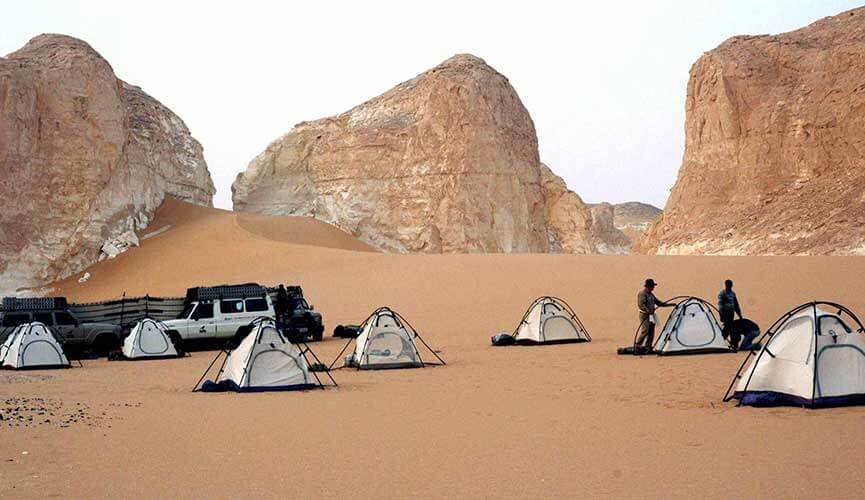 Western Desert in Egypt