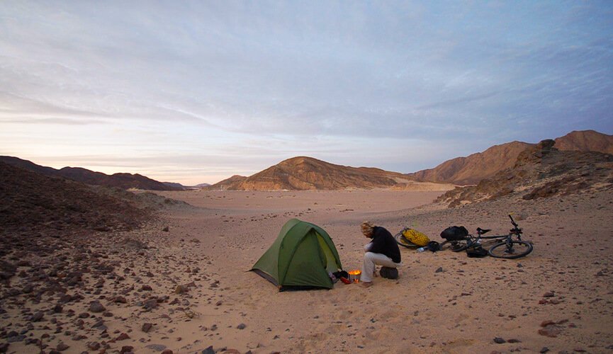 Camping in Egypt