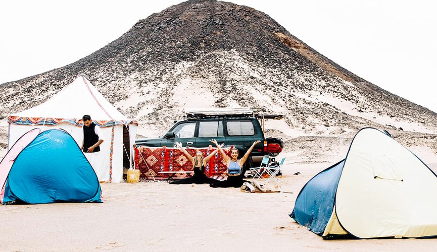 Camping in Egypt