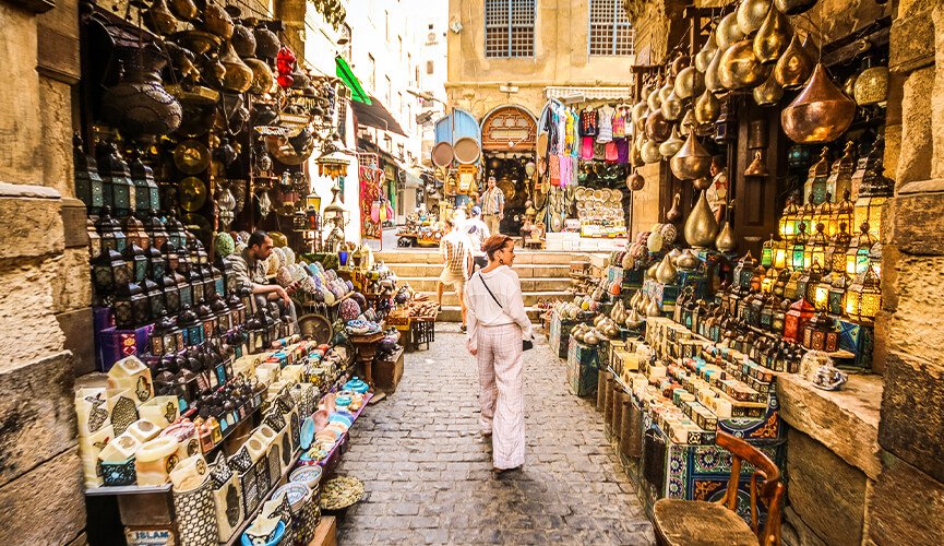 Souks in Cairo