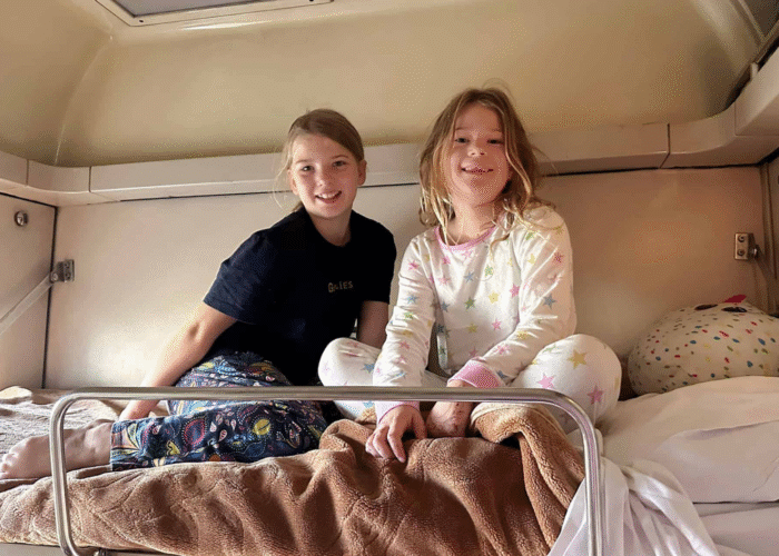 sleeper train in Egypt