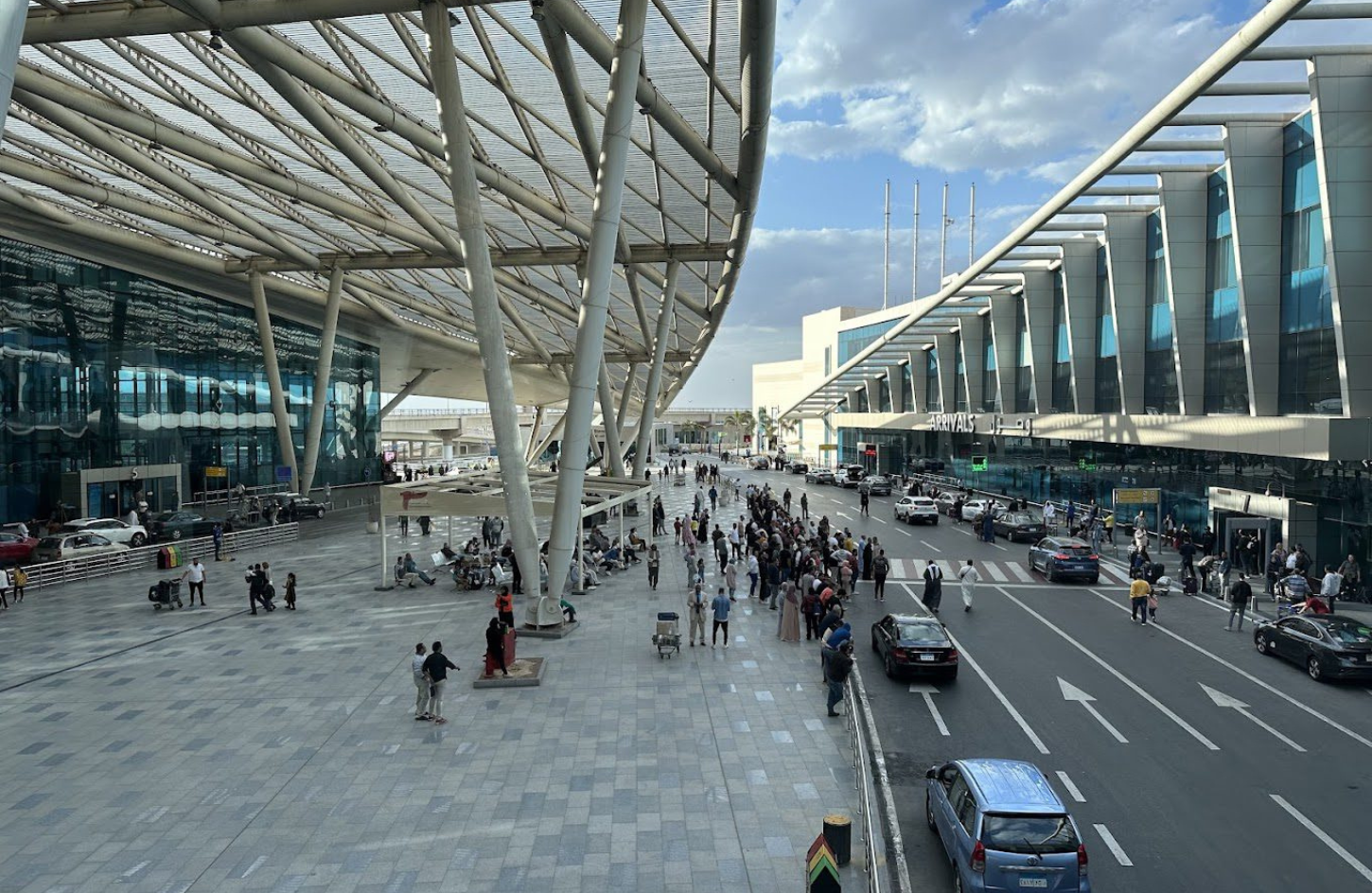 Arrive at Cairo International Airport